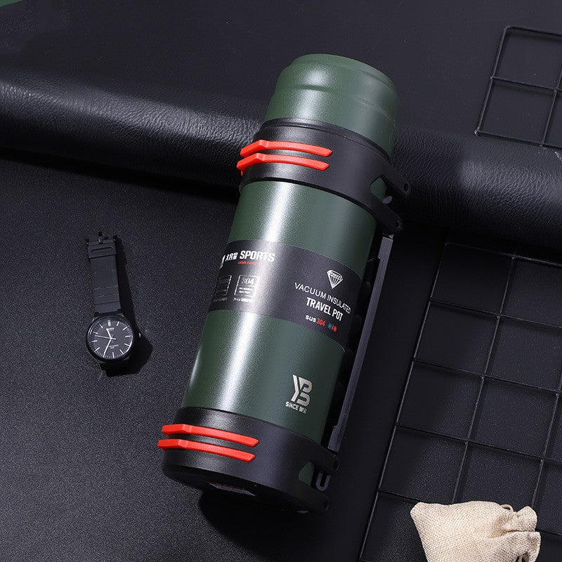 Thermos en acier inoxydable eau chaude Thermos extérieur grande capacité