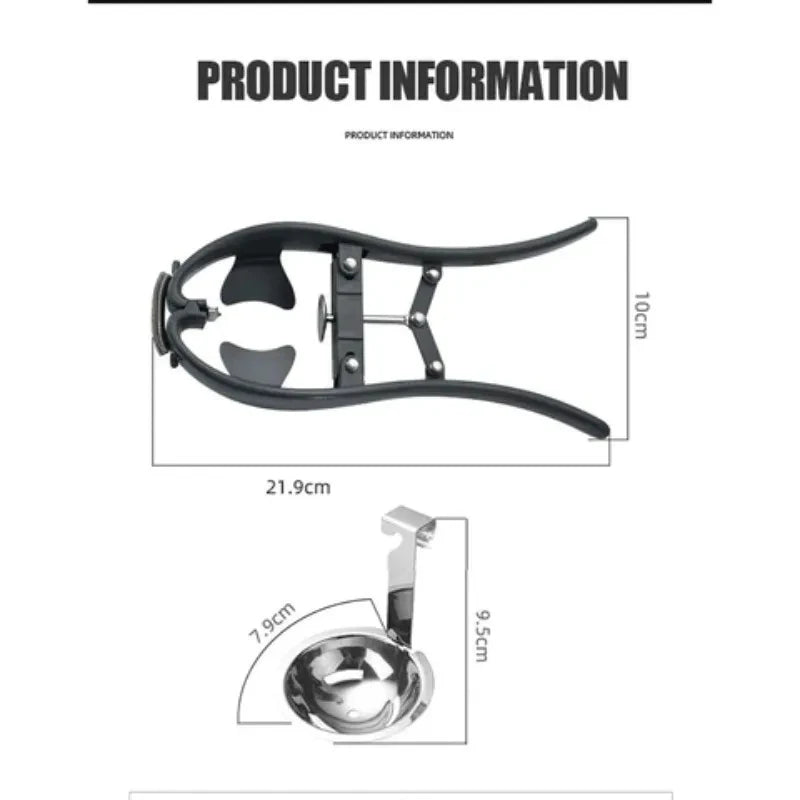 Egg Mastery: Stainless Steel Egg Opener