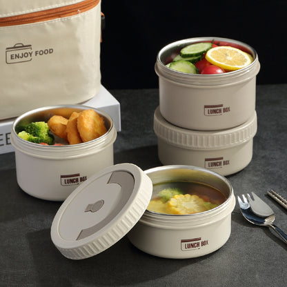 Household Portable 316 Stainless Steel Insulated Lunch Box