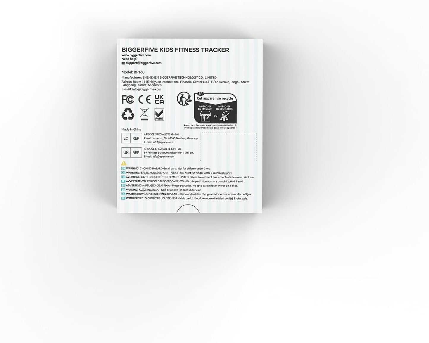 Vigor Kids Fitness Tracker for Girls & Boys Ages 5-15, Kids Watch with IP68 Waterproof, Pedometer, Activity Tracker with Heart Rate & Sleep Monitor, Calorie & Step Counter Watch