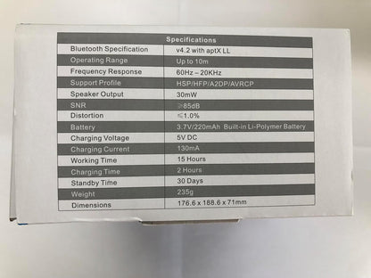 EP650 Bluetooth over Ear Wireless Stereo NFC 3.5Mm Headphones with Rechargeable Battery, Multipoint and Built-In Microphone for Mobile Phones, Iphone, Ipad, Laptops, Tablets, Smartphones - Gold