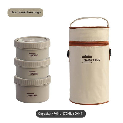 Household Portable 316 Stainless Steel Insulated Lunch Box