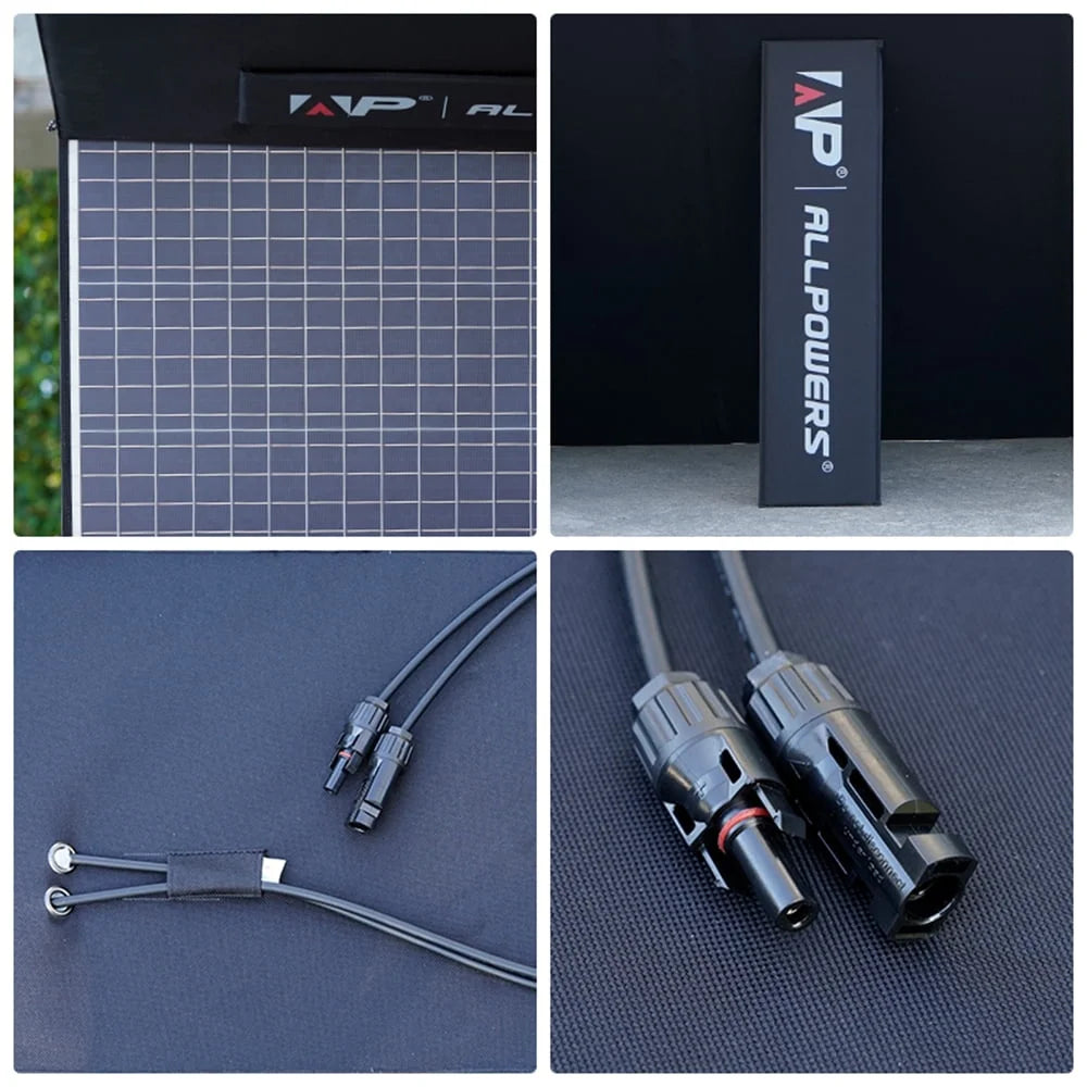 R2500 Portable Solar Generator Kit, 400W Foldable Solar Panel with 2016Wh Lifepo4 Battery Portable Power Station 2500W [Shipping Separately]